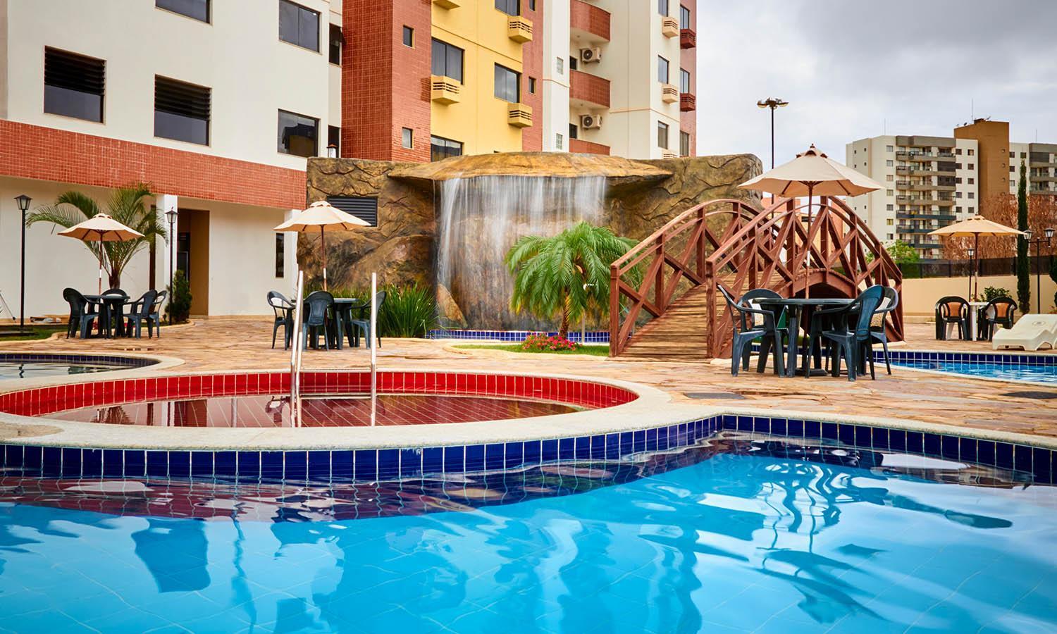 Golden Dolphin Supreme - Viva Ferias Lägenhet Caldas Novas Exteriör bild