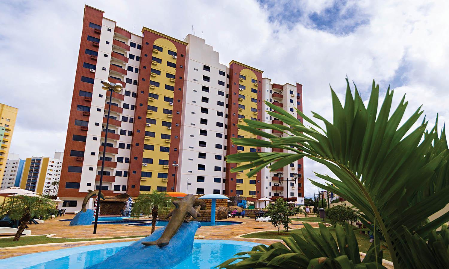 Golden Dolphin Supreme - Viva Ferias Lägenhet Caldas Novas Exteriör bild