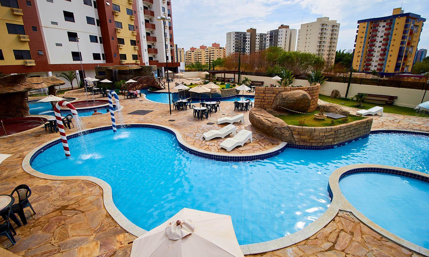 Golden Dolphin Supreme - Viva Ferias Lägenhet Caldas Novas Exteriör bild